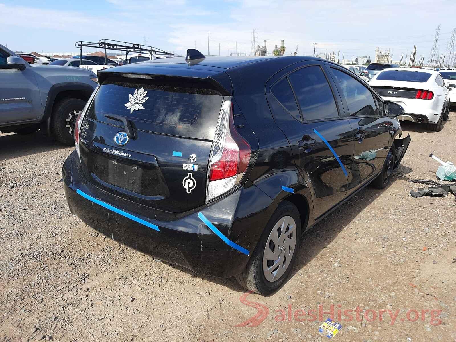 JTDKDTB3XG1129731 2016 TOYOTA PRIUS