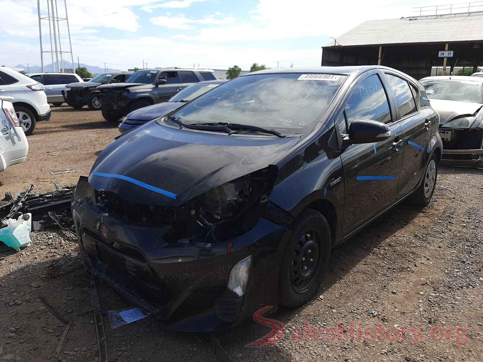 JTDKDTB3XG1129731 2016 TOYOTA PRIUS