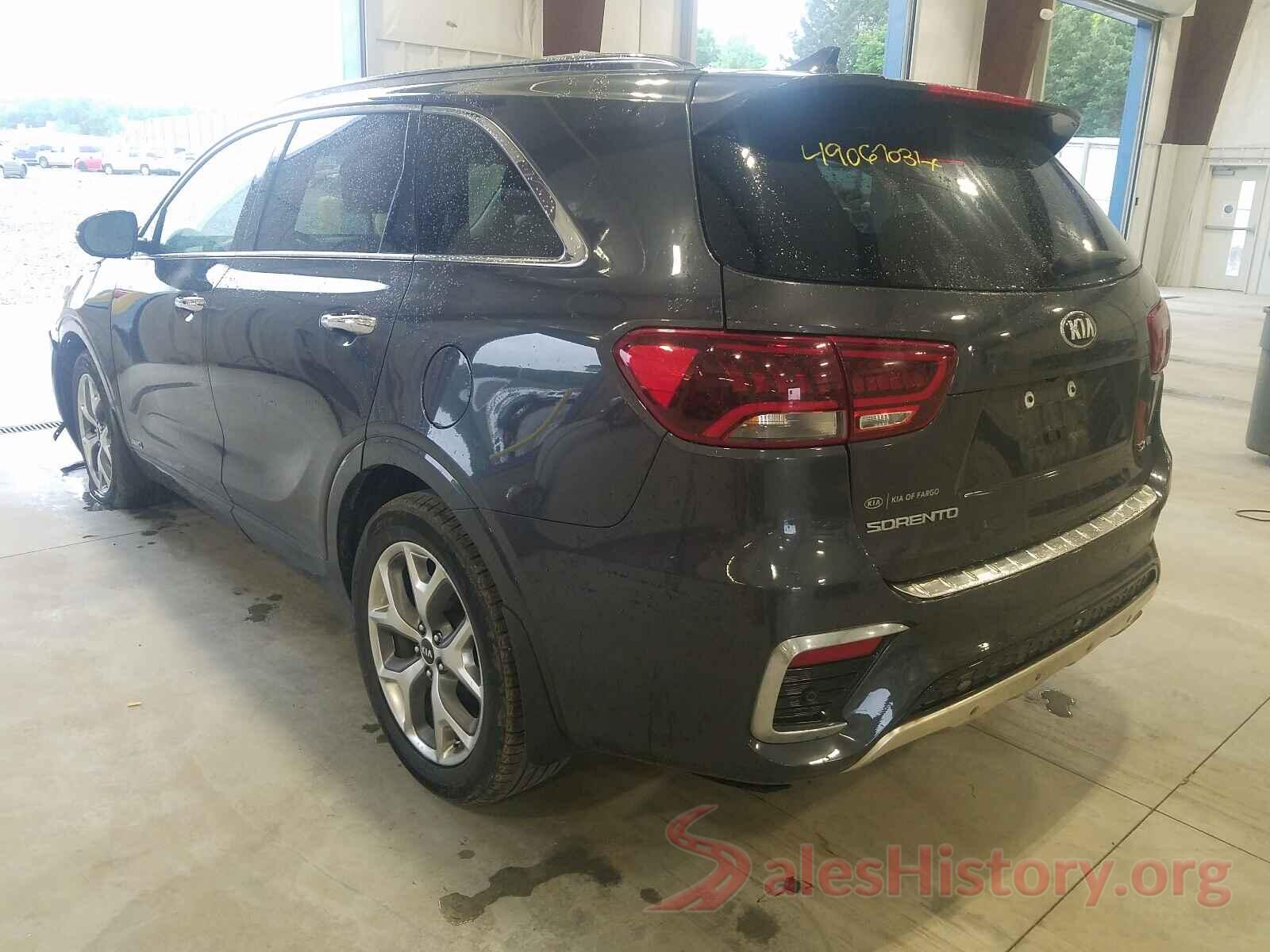 5XYPKDA51KG445029 2019 KIA SORENTO