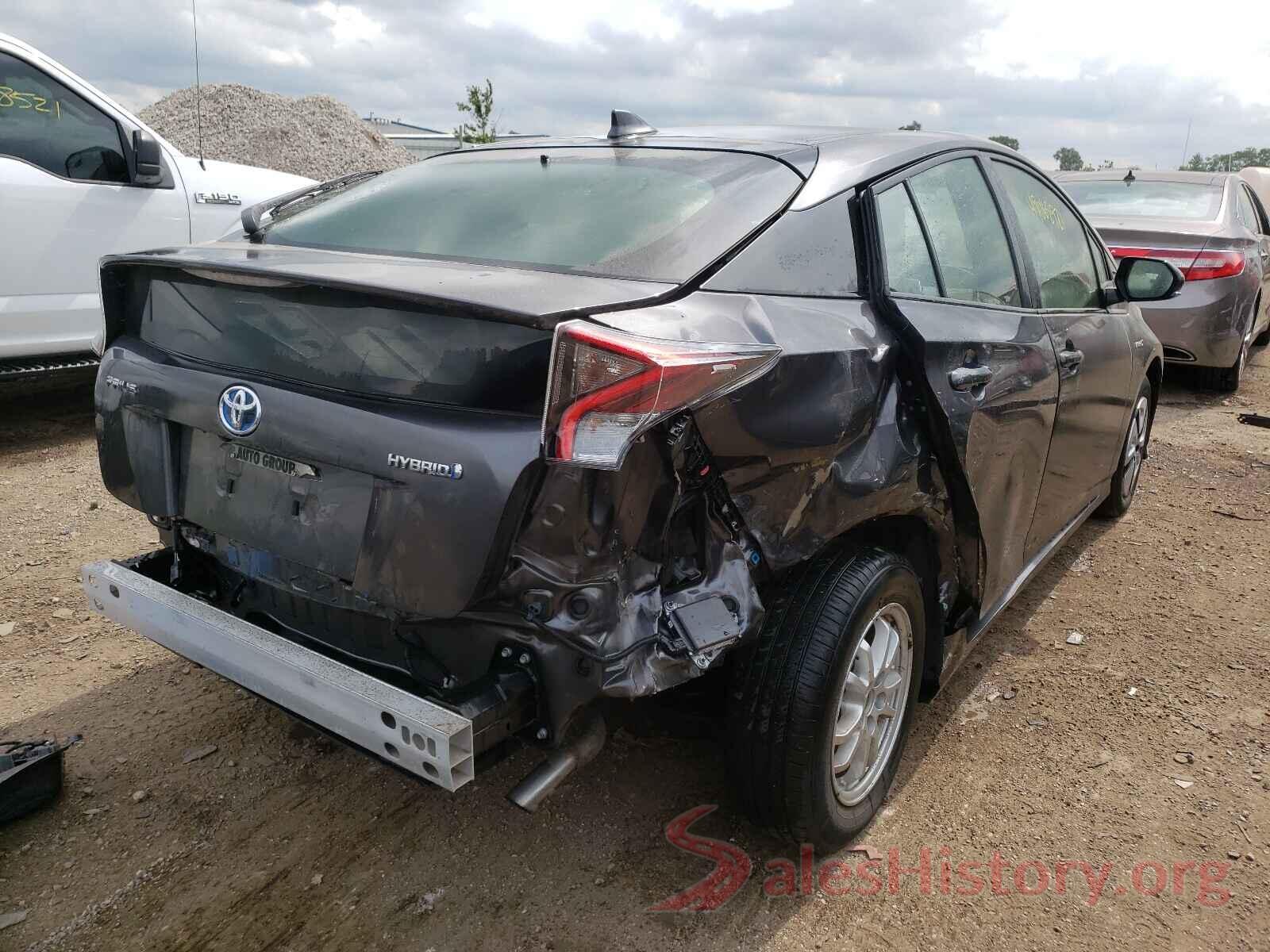 JTDKBRFUXJ3599524 2018 TOYOTA PRIUS