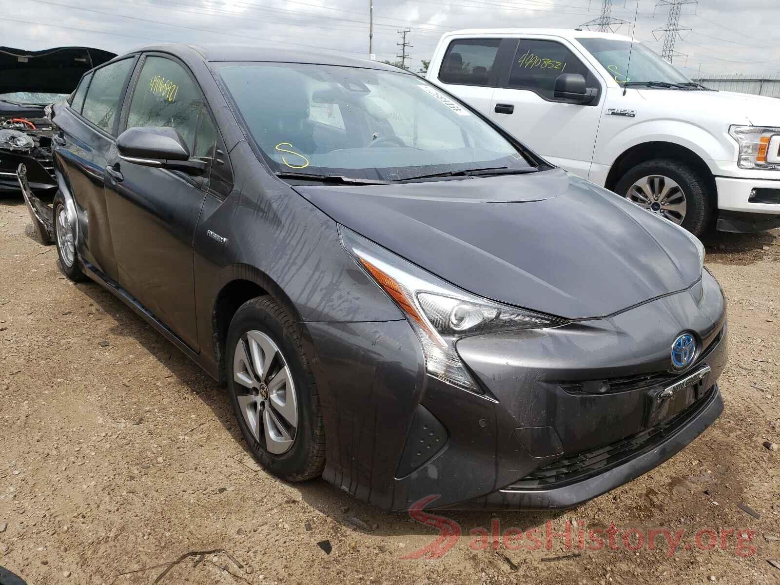 JTDKBRFUXJ3599524 2018 TOYOTA PRIUS