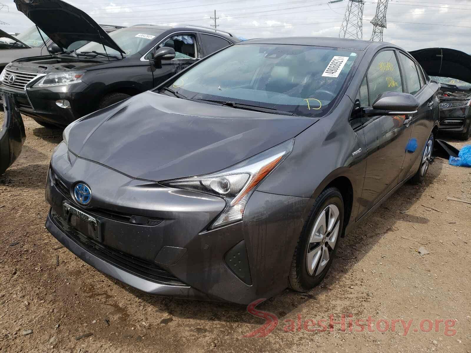 JTDKBRFUXJ3599524 2018 TOYOTA PRIUS