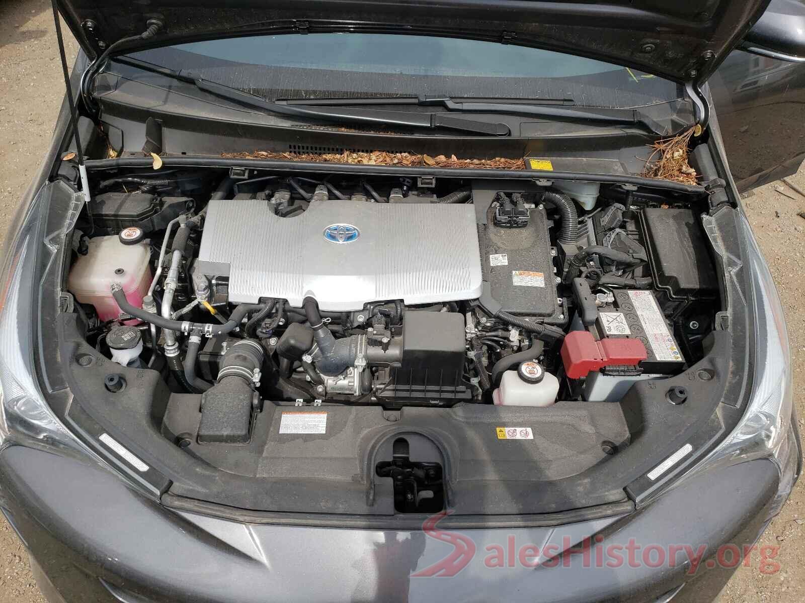 JTDKBRFUXJ3599524 2018 TOYOTA PRIUS