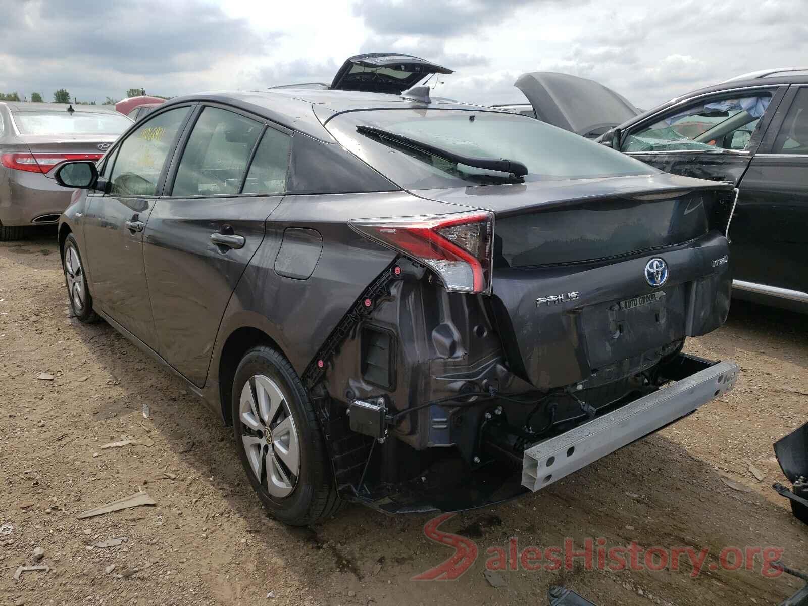 JTDKBRFUXJ3599524 2018 TOYOTA PRIUS