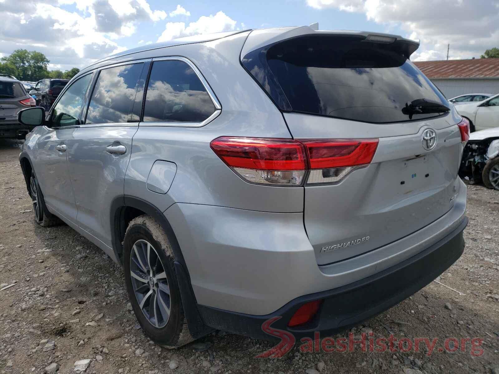 5TDJZRFHXJS525450 2018 TOYOTA HIGHLANDER