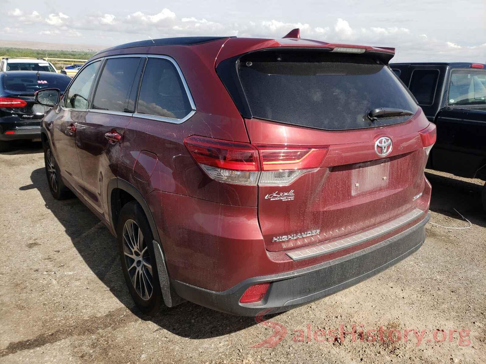 5TDJZRFH4HS479690 2017 TOYOTA HIGHLANDER