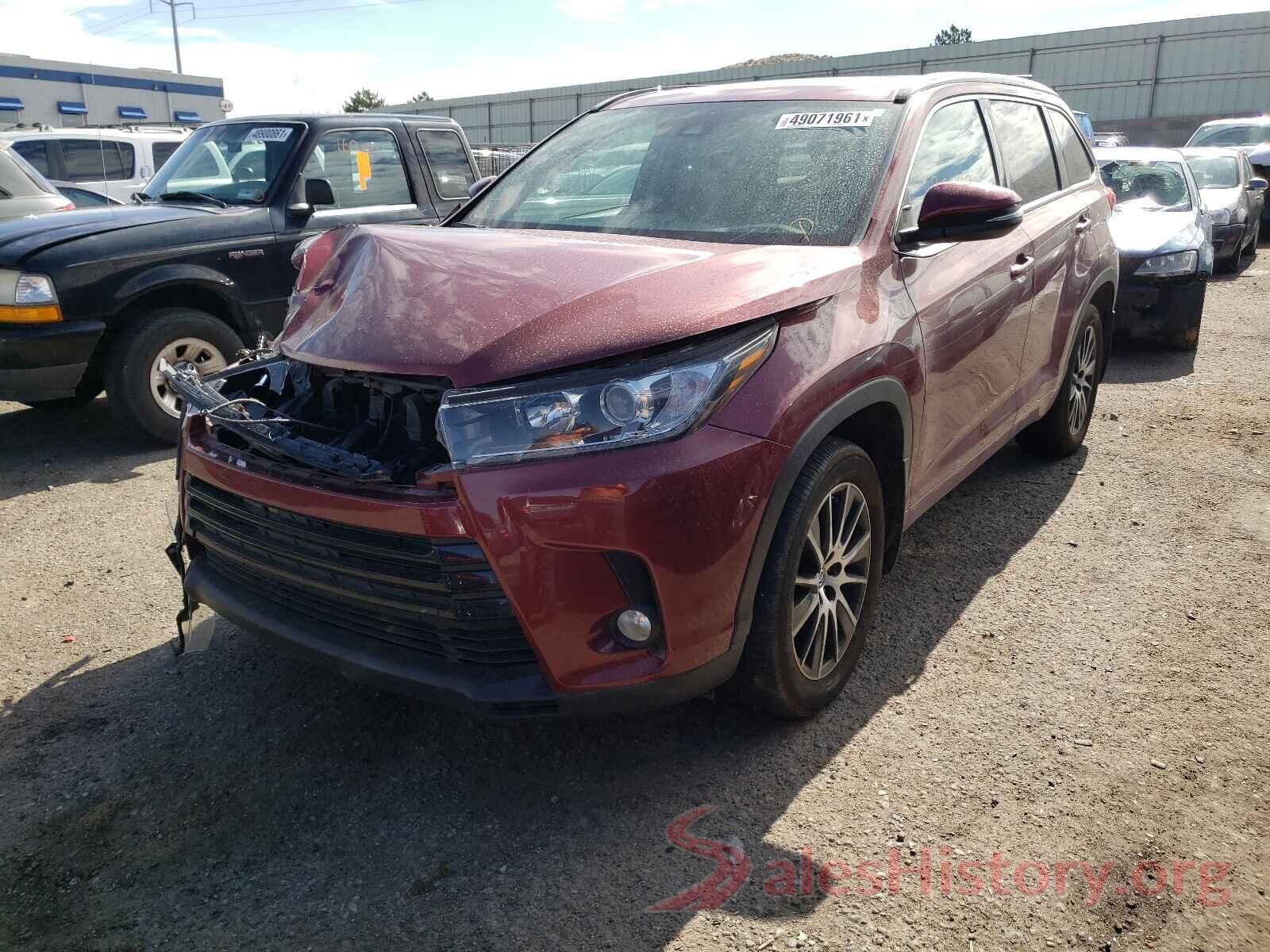 5TDJZRFH4HS479690 2017 TOYOTA HIGHLANDER