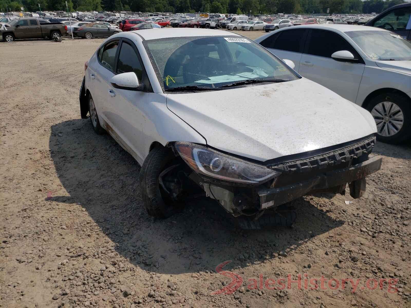 5NPD74LFXHH076697 2017 HYUNDAI ELANTRA