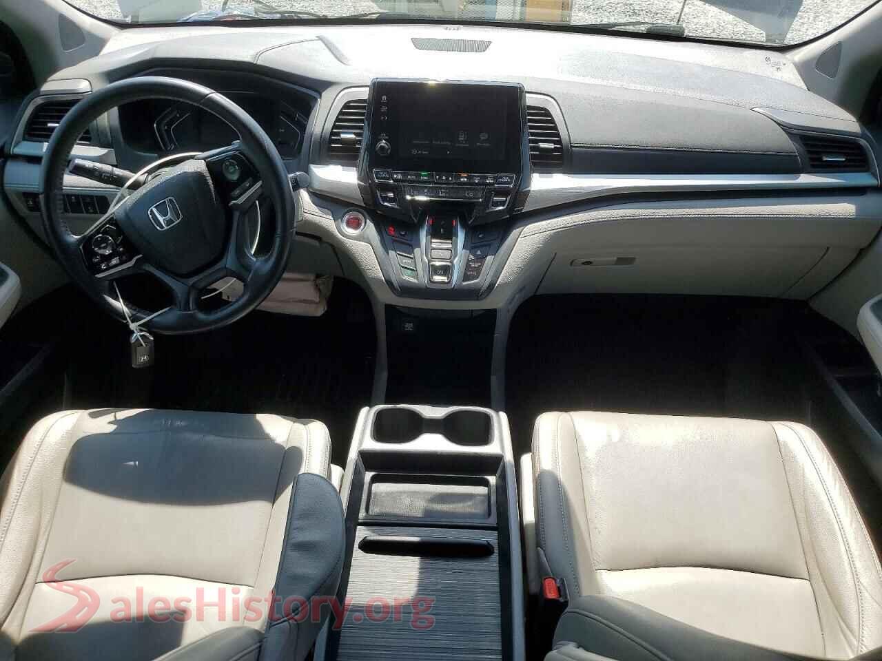 2019 HONDA ODYSSEY VIN 5FNRL6H70KB056544, interior dashboard
