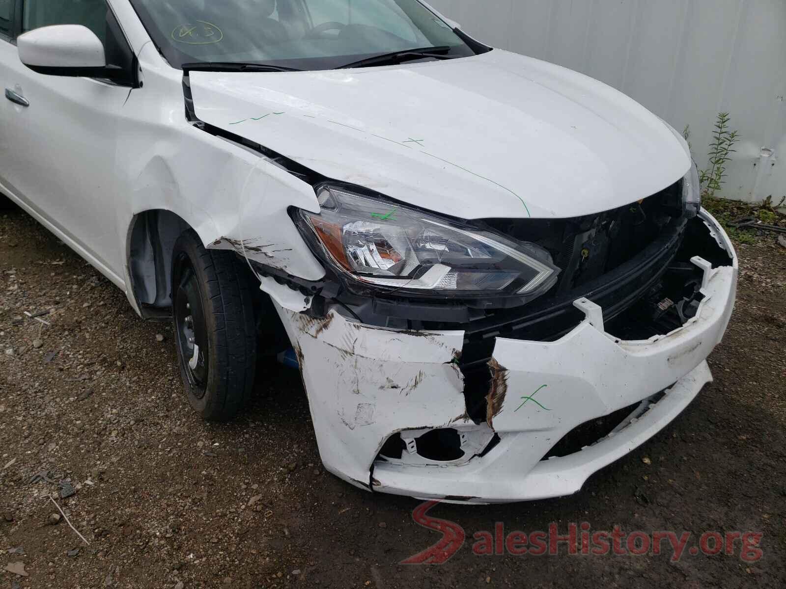 3N1AB7AP7KY375639 2019 NISSAN SENTRA