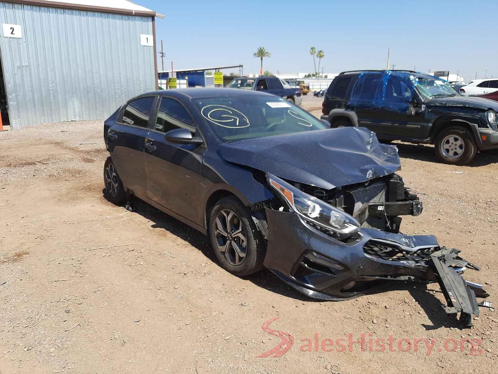 3KPF24AD2LE235282 2020 KIA FORTE