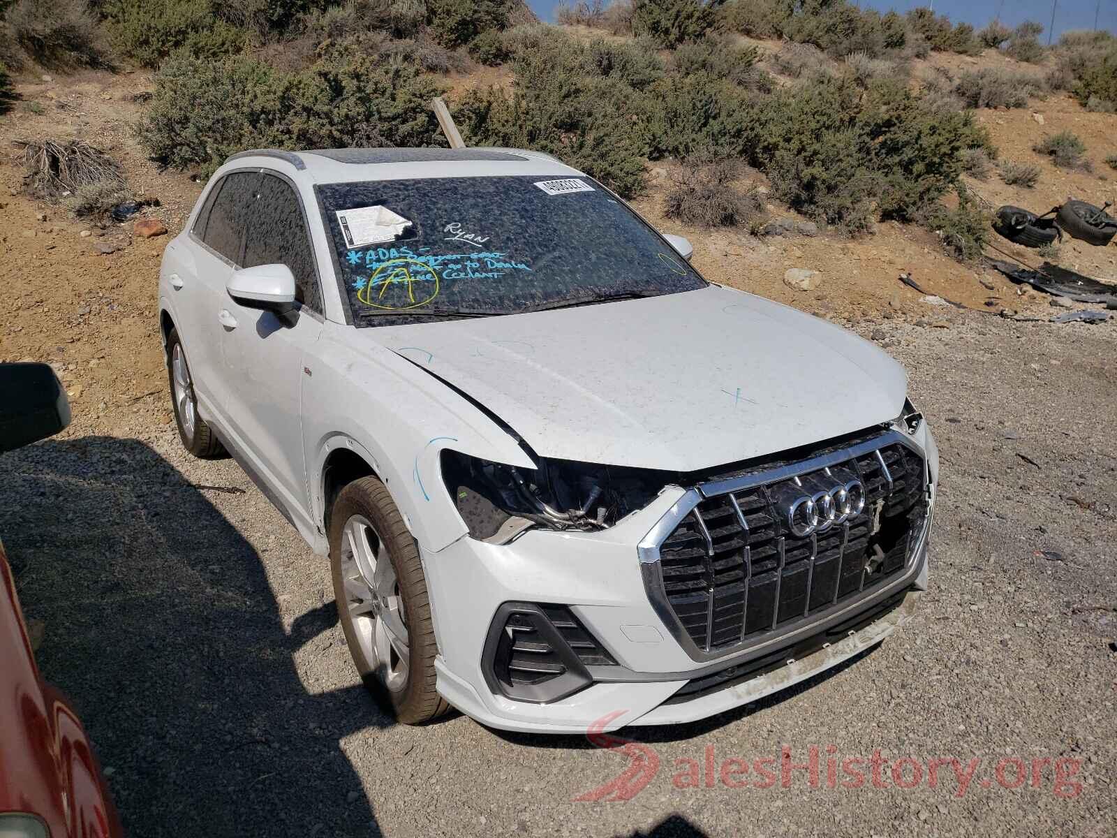 WA1EECF3XL1103901 2020 AUDI Q3