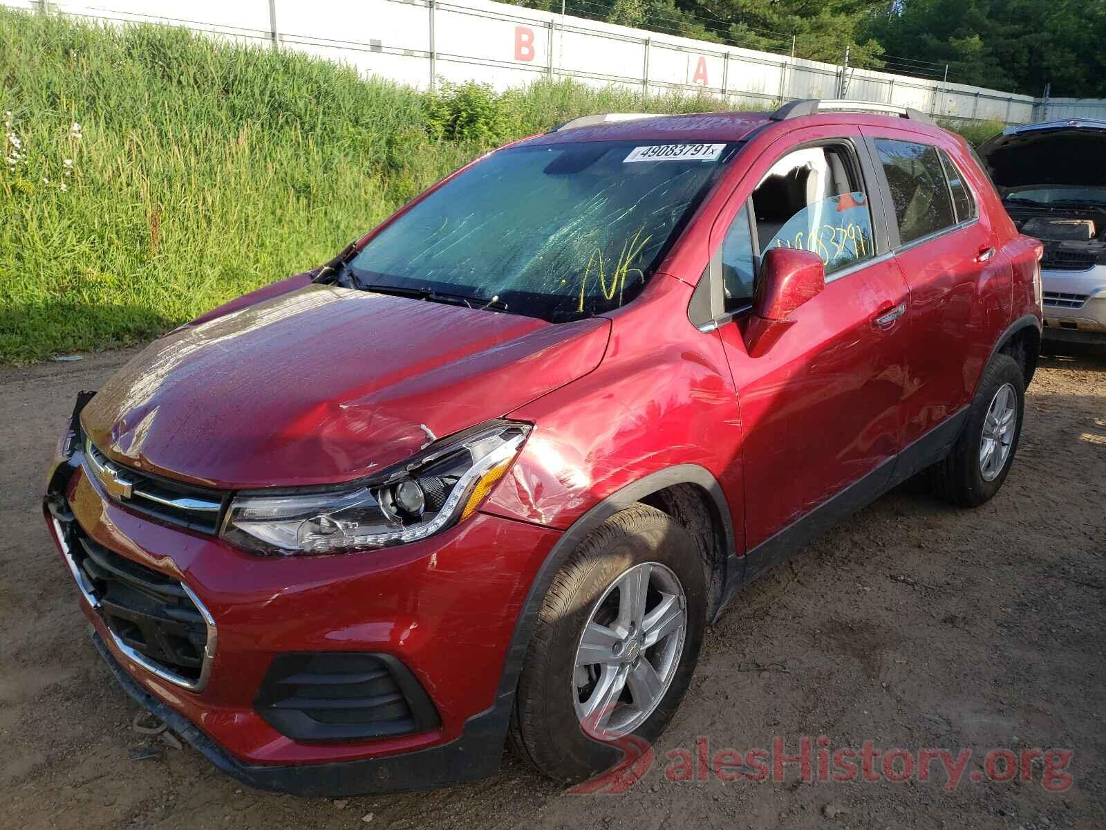 3GNCJPSB3KL147007 2019 CHEVROLET TRAX