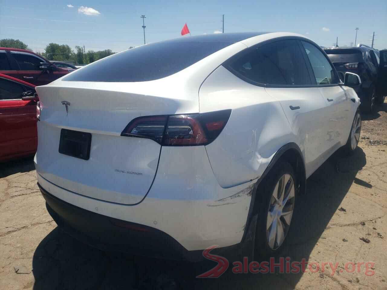 5YJYGDEE4MF286999 2021 TESLA MODEL Y