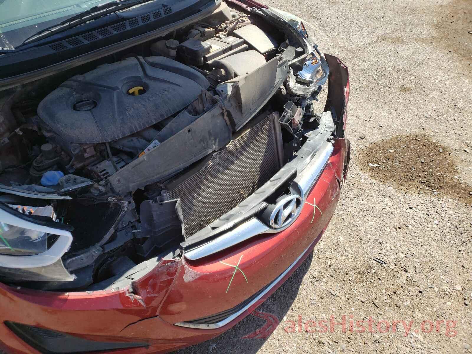 5NPDH4AE7GH679158 2016 HYUNDAI ELANTRA