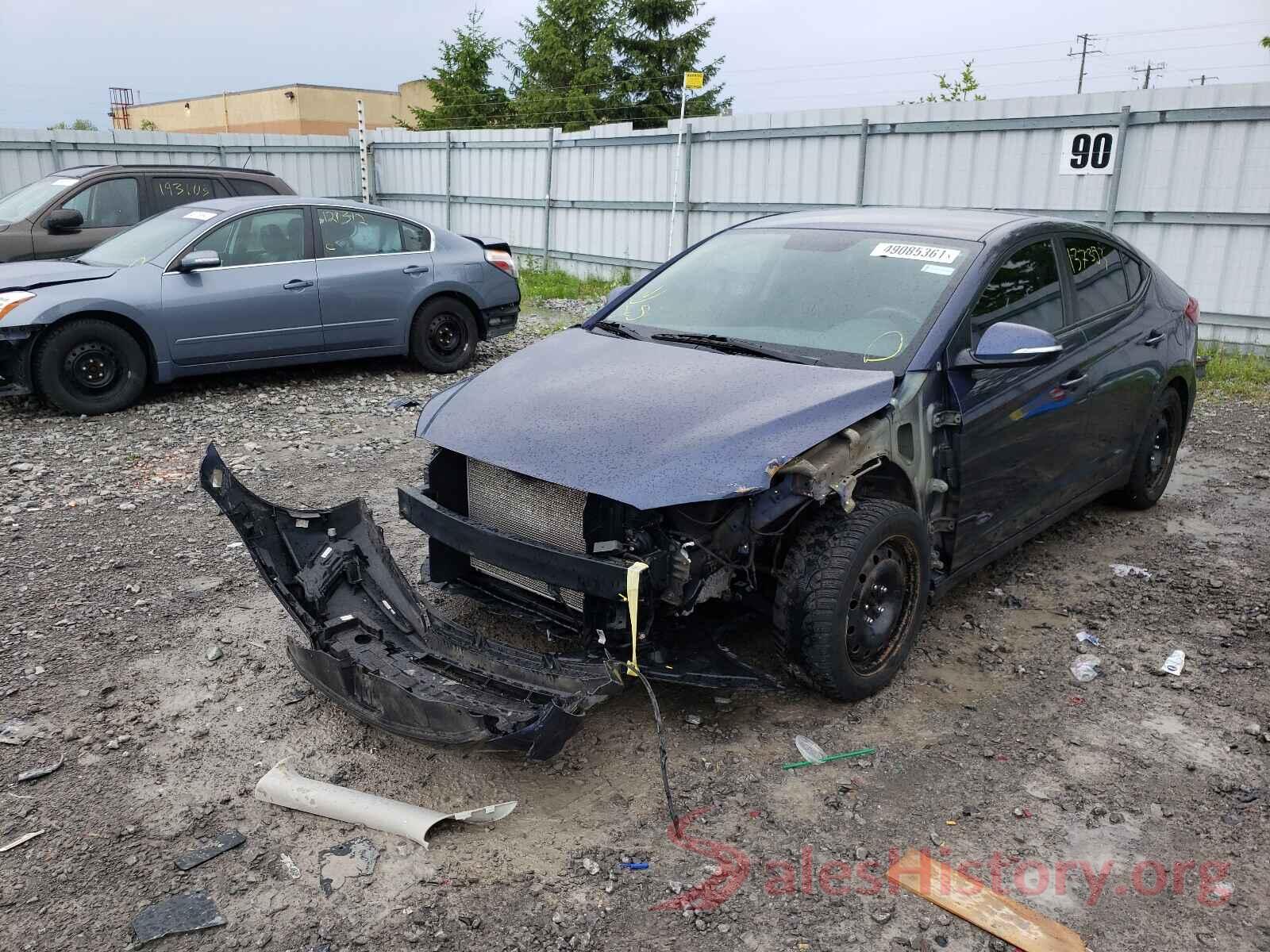 KMHD84LF8JU544124 2018 HYUNDAI ELANTRA