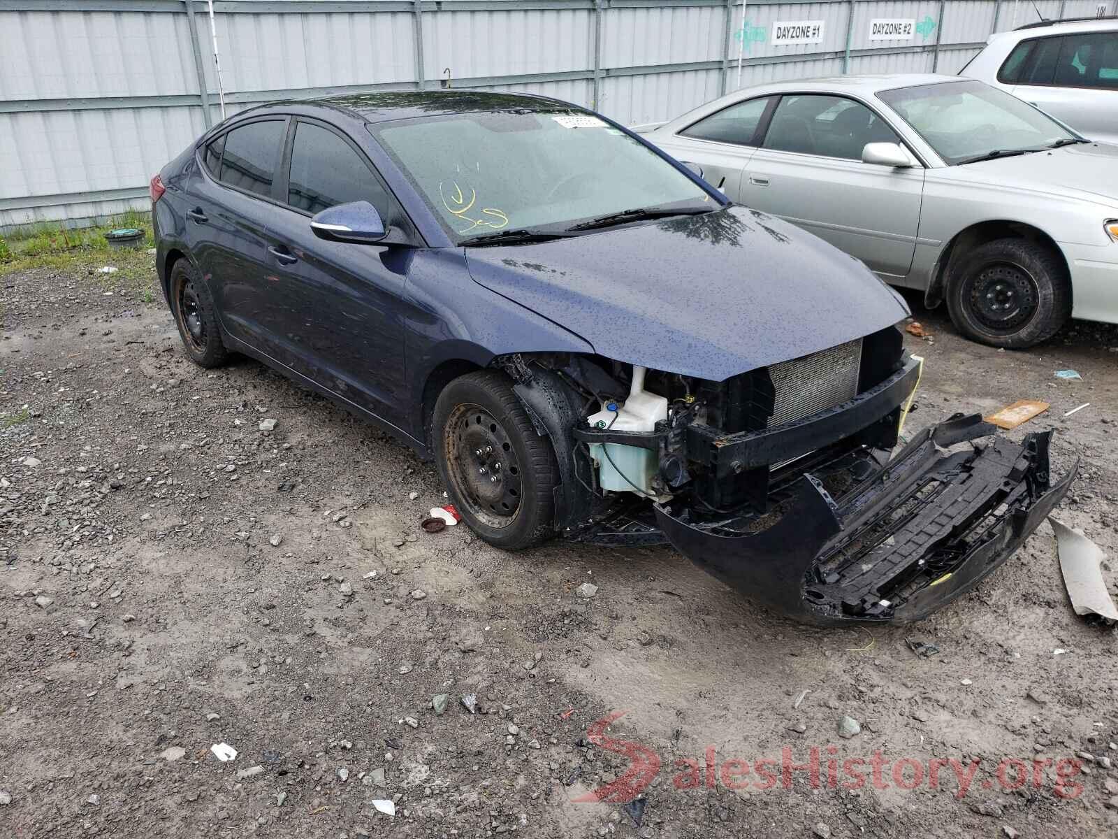 KMHD84LF8JU544124 2018 HYUNDAI ELANTRA