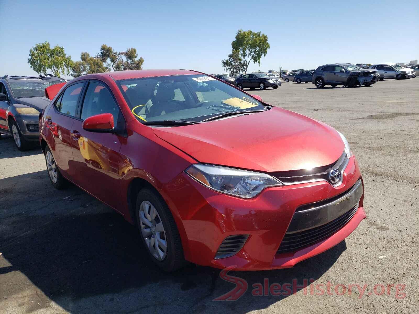 5YFBURHE4GP432141 2016 TOYOTA COROLLA