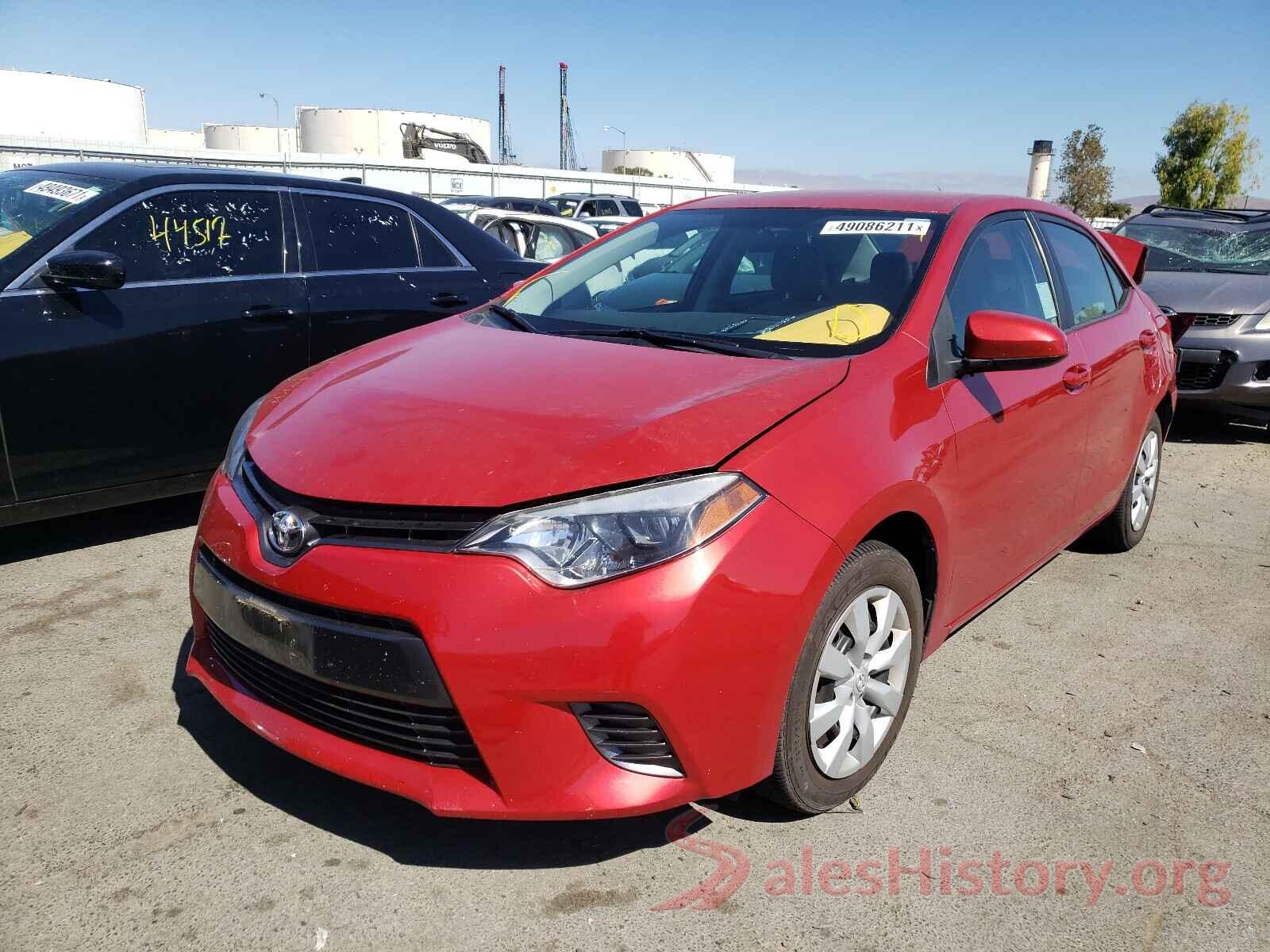 5YFBURHE4GP432141 2016 TOYOTA COROLLA