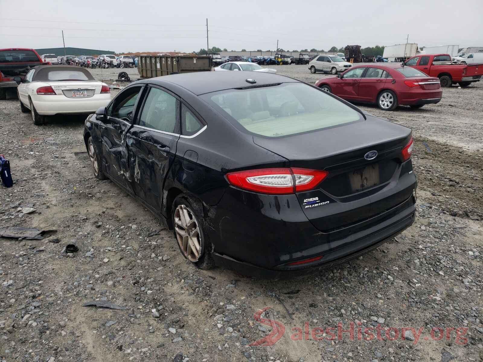 3FA6P0H7XGR350145 2016 FORD FUSION