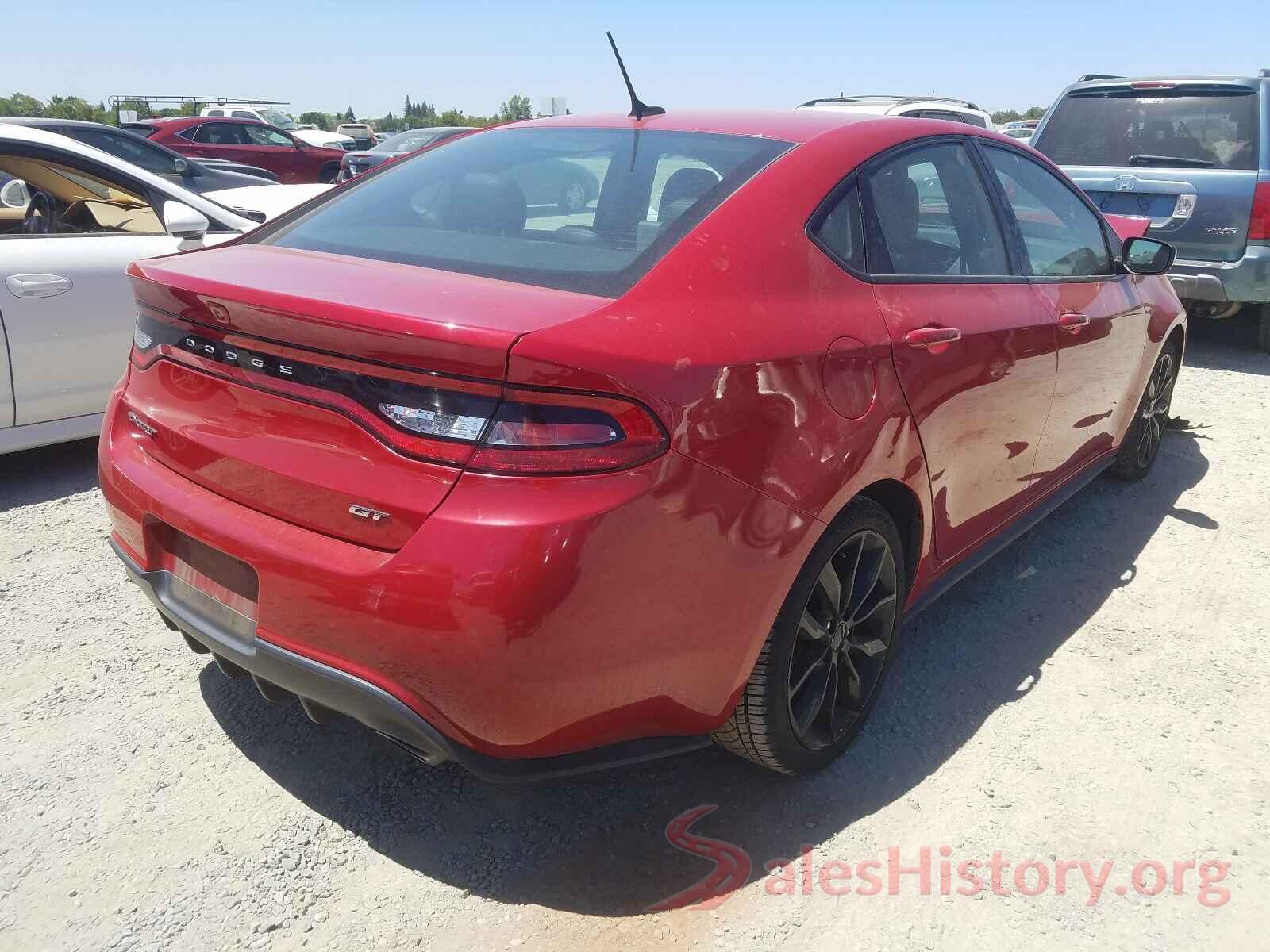 1C3CDFEB8GD701701 2016 DODGE DART