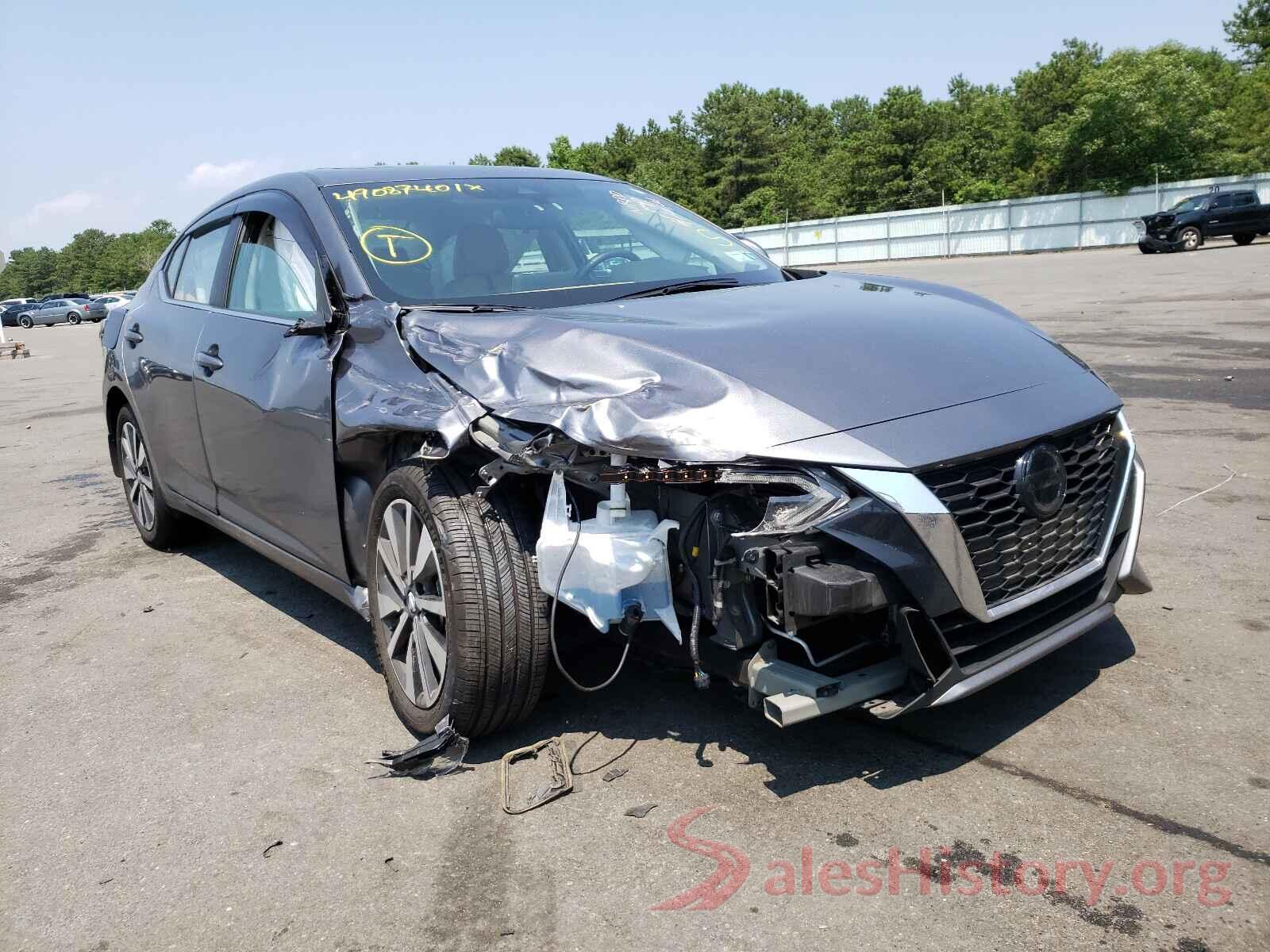 3N1AB8CV9LY206015 2020 NISSAN SENTRA