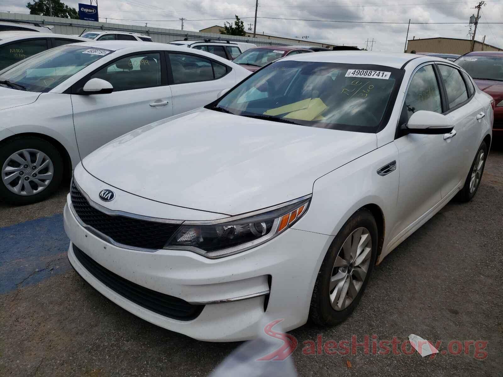 5XXGT4L3XGG003676 2016 KIA OPTIMA