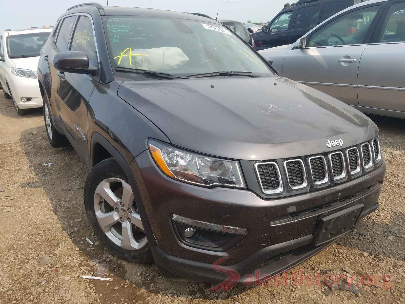 3C4NJDBB5KT834604 2019 JEEP COMPASS