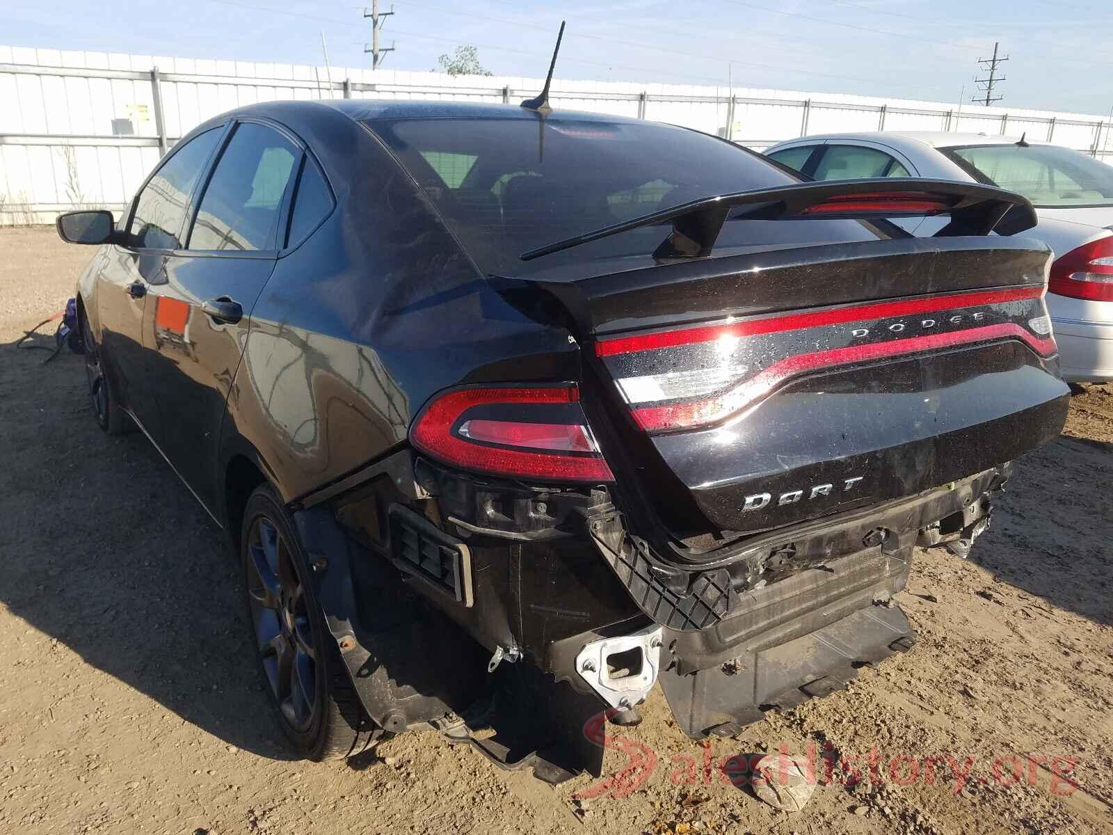 1C3CDFAA3GD736434 2016 DODGE DART