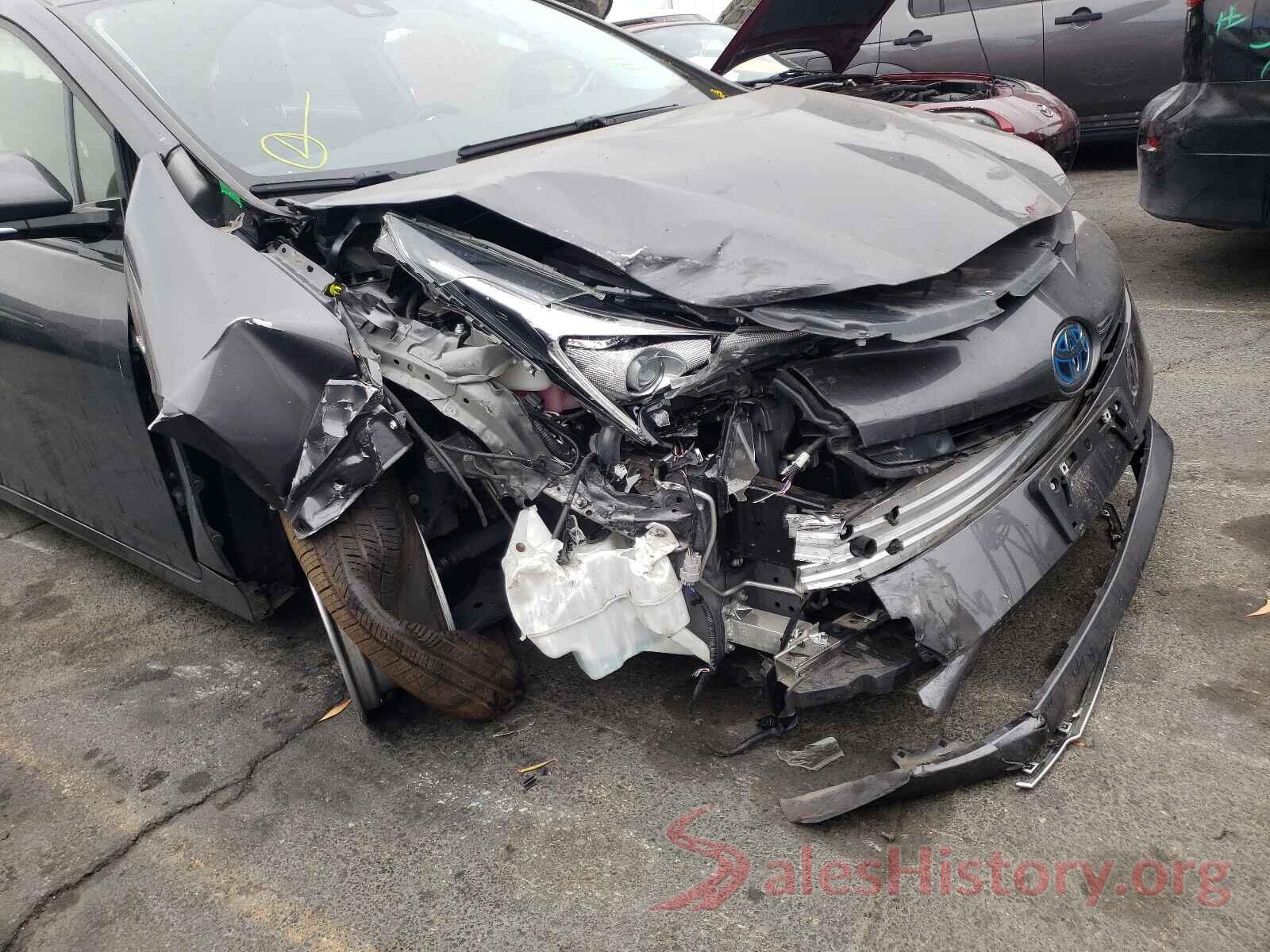 JTDKBRFU8J3585430 2018 TOYOTA PRIUS