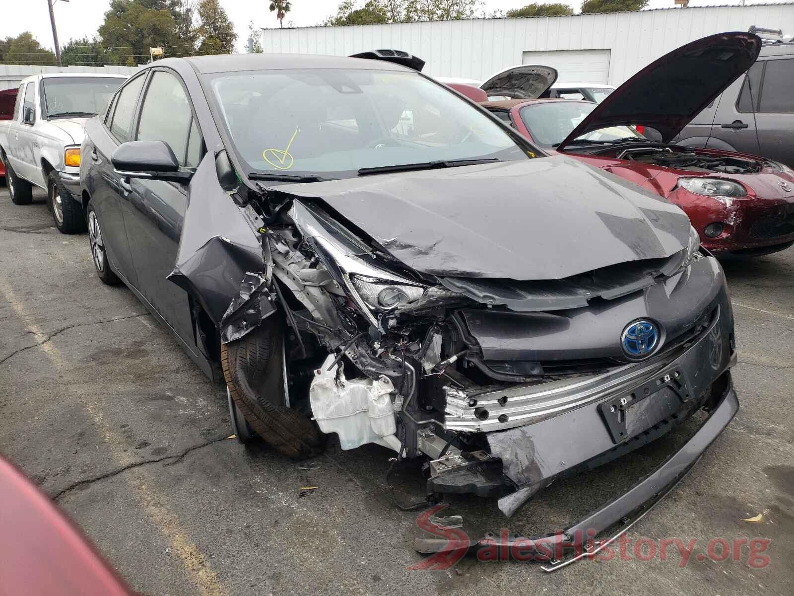 JTDKBRFU8J3585430 2018 TOYOTA PRIUS