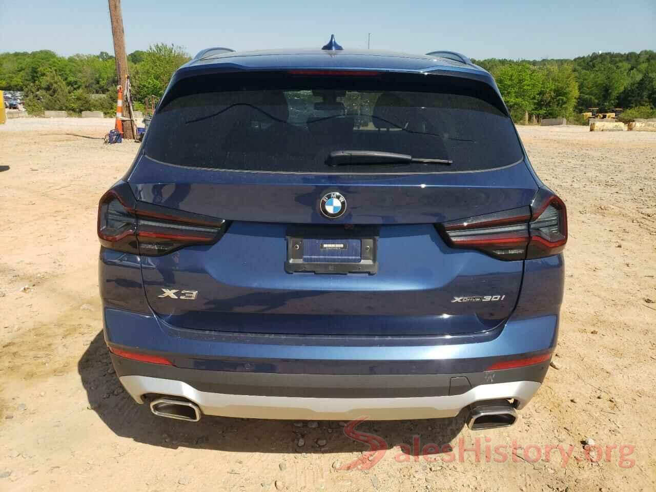 5UX53DP04N9L24144 2022 BMW X3