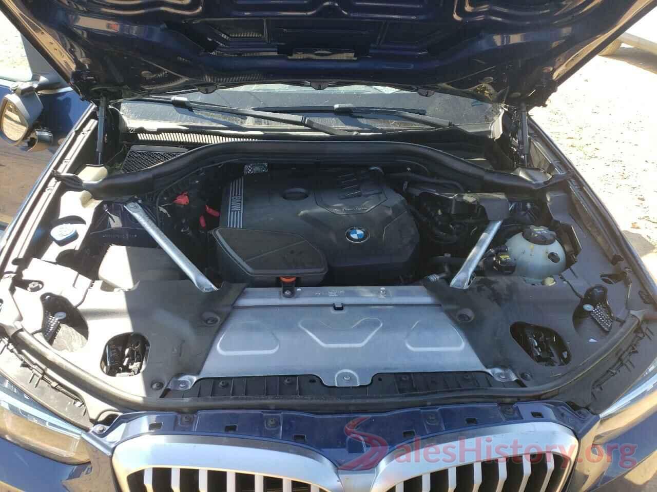 5UX53DP04N9L24144 2022 BMW X3