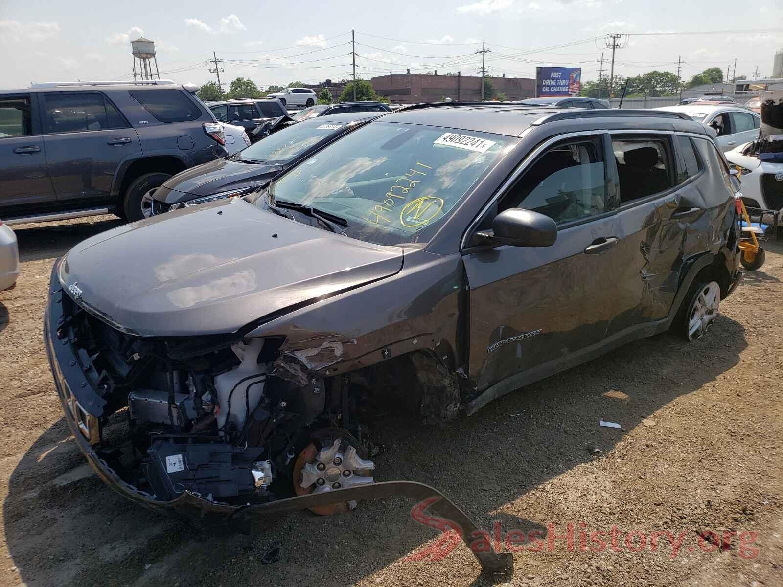 3C4NJCAB7KT847995 2019 JEEP COMPASS