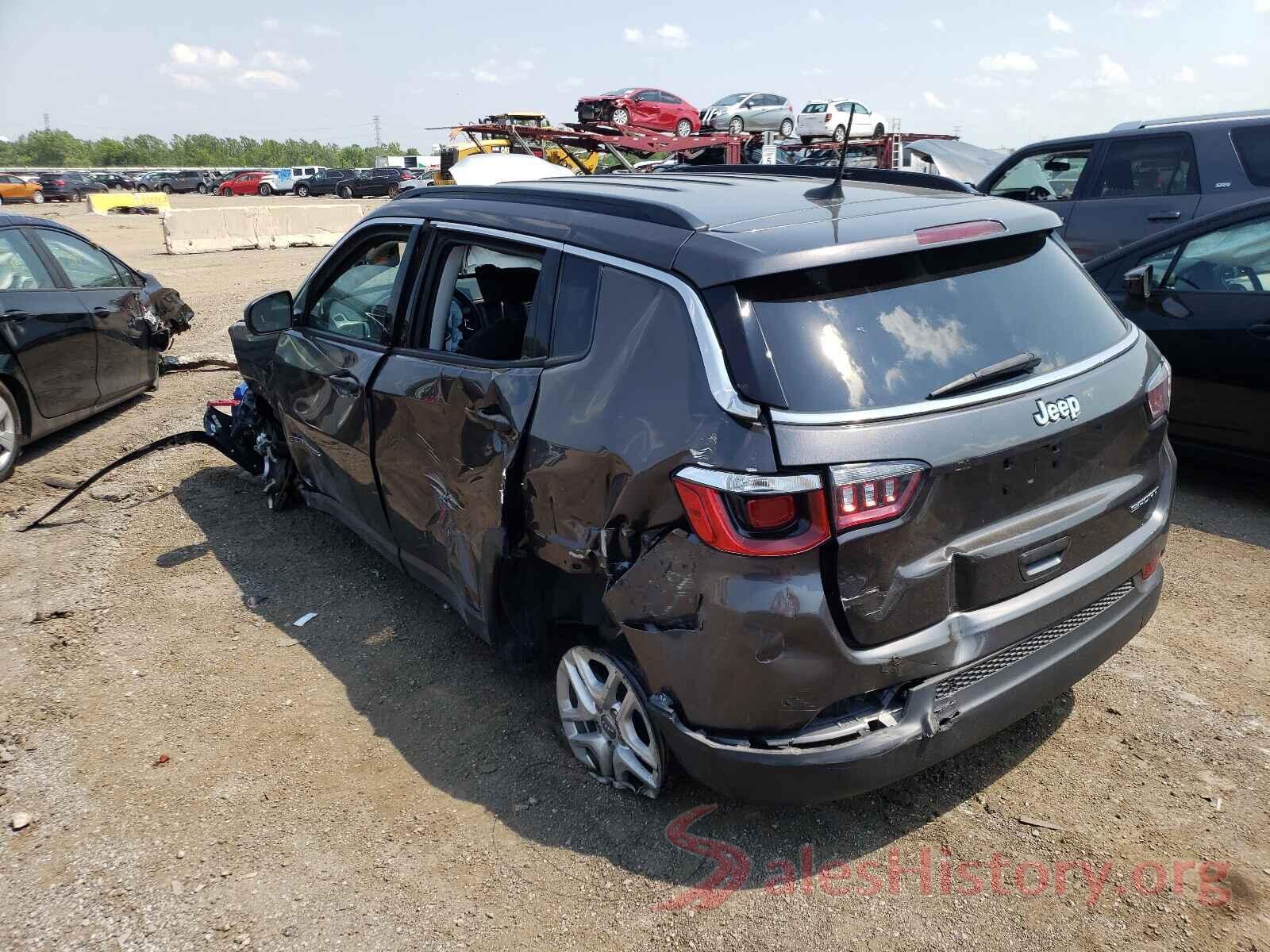 3C4NJCAB7KT847995 2019 JEEP COMPASS