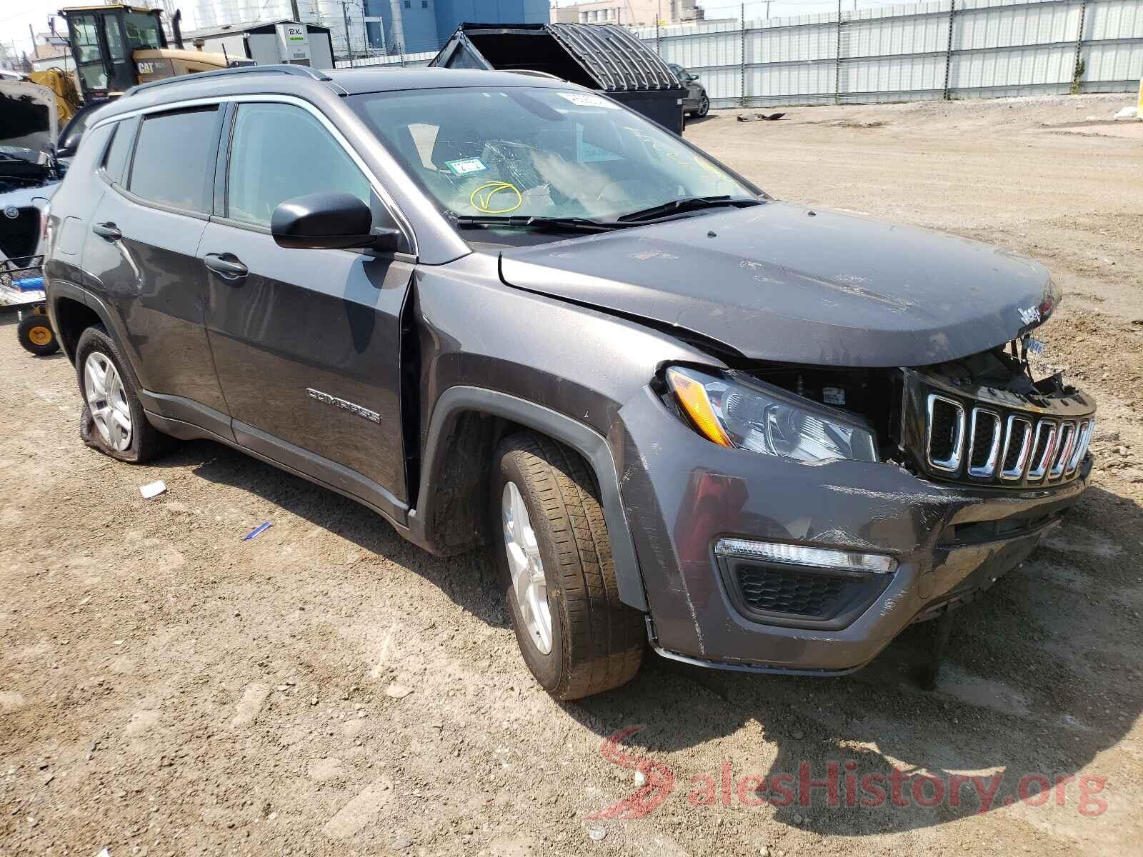 3C4NJCAB7KT847995 2019 JEEP COMPASS