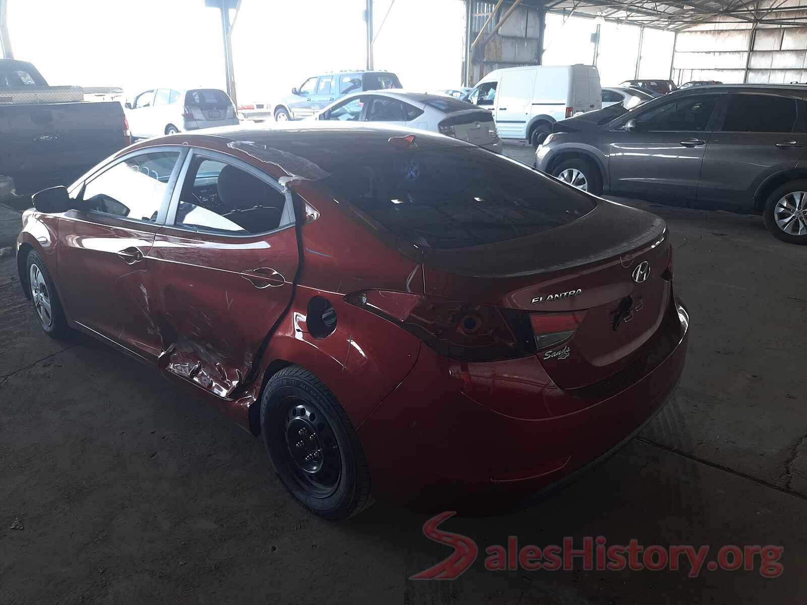 5NPDH4AE7GH738175 2016 HYUNDAI ELANTRA