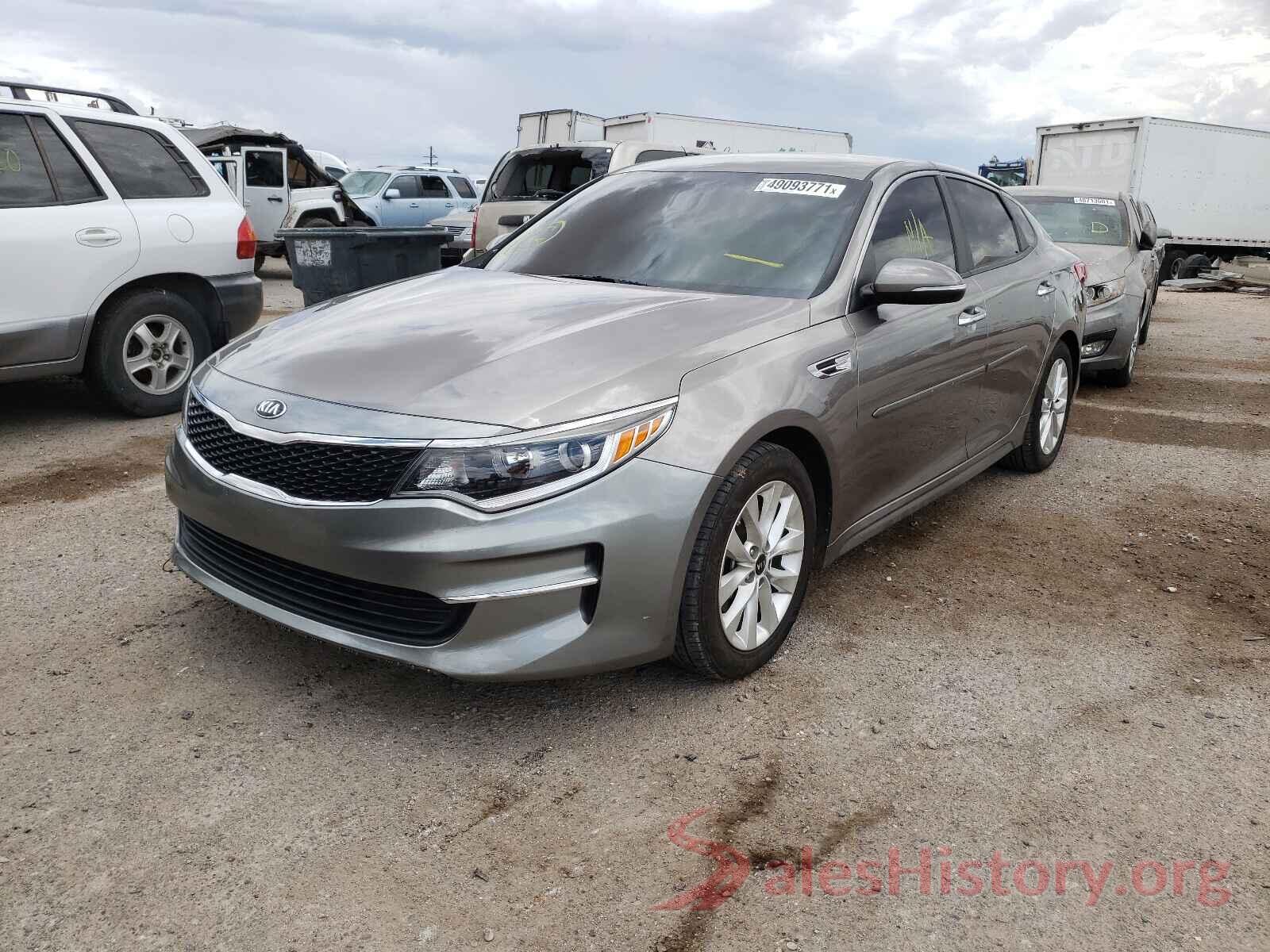 5XXGT4L31GG002612 2016 KIA OPTIMA