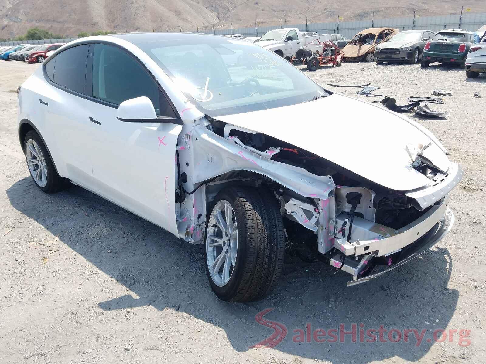 5YJYGDEE3MF148774 2021 TESLA MODEL Y