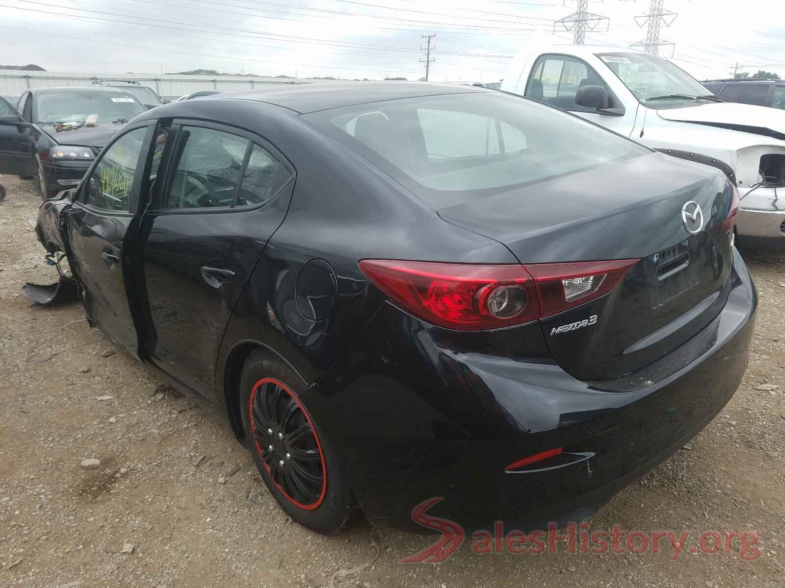 3MZBN1U74JM166279 2018 MAZDA 3