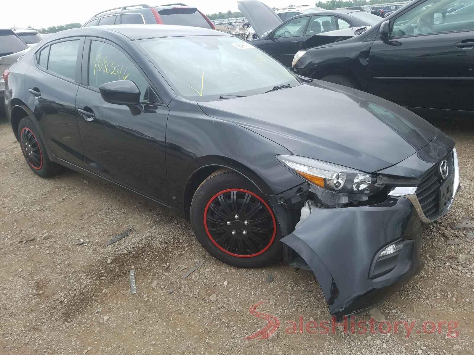 3MZBN1U74JM166279 2018 MAZDA 3