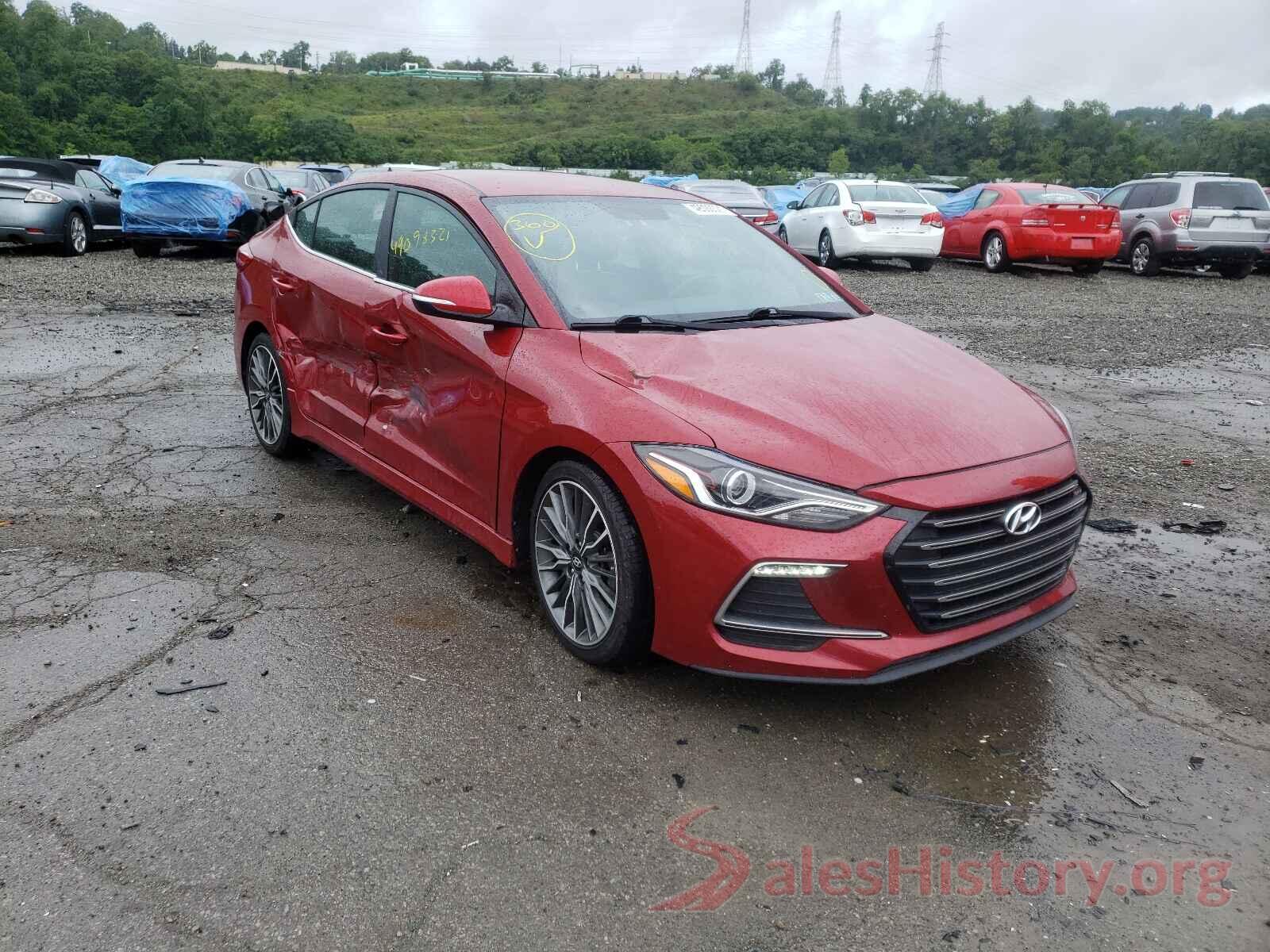 KMHD04LB9HU324876 2017 HYUNDAI ELANTRA