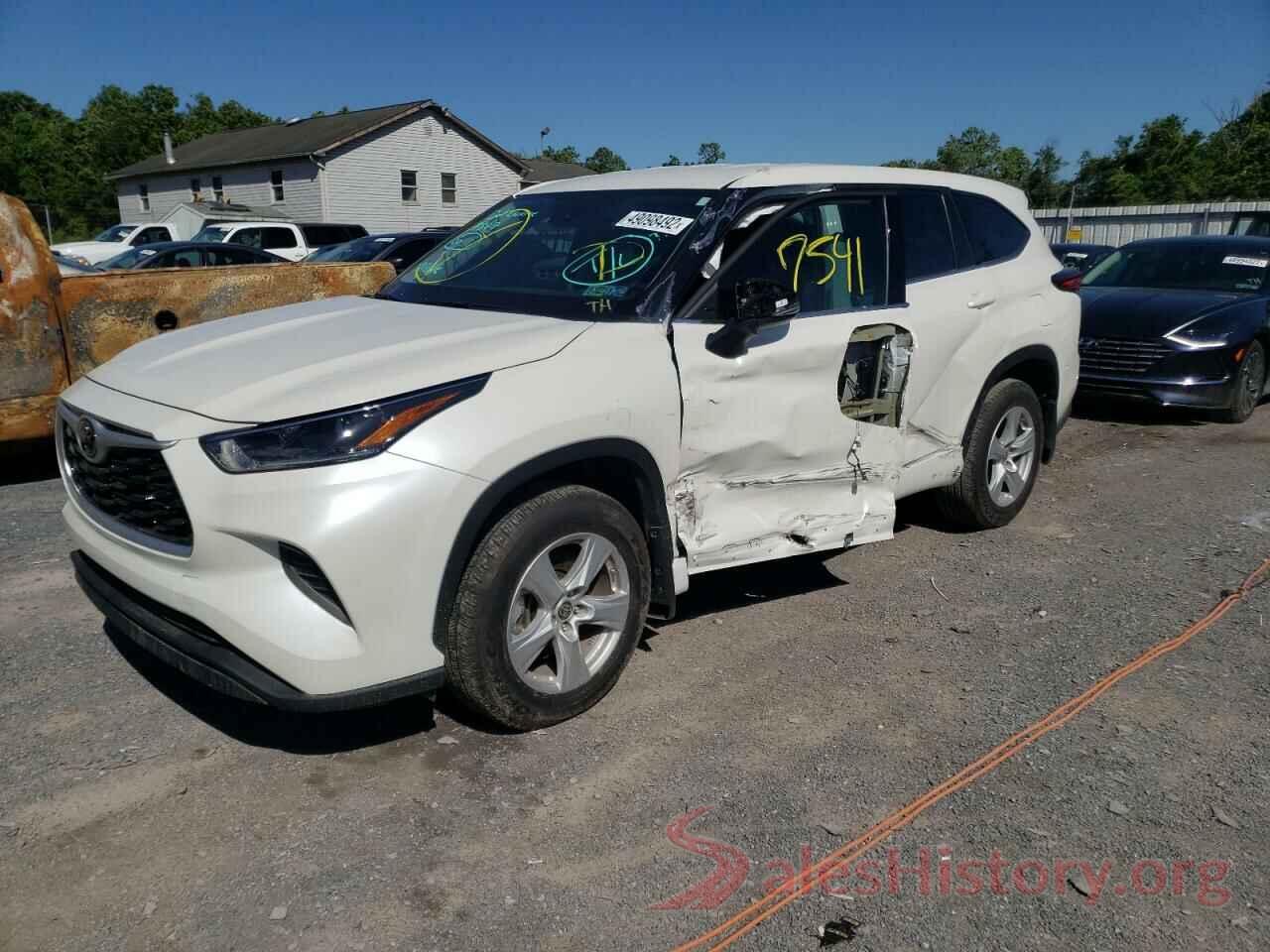 5TDCZRBH3MS533456 2021 TOYOTA HIGHLANDER