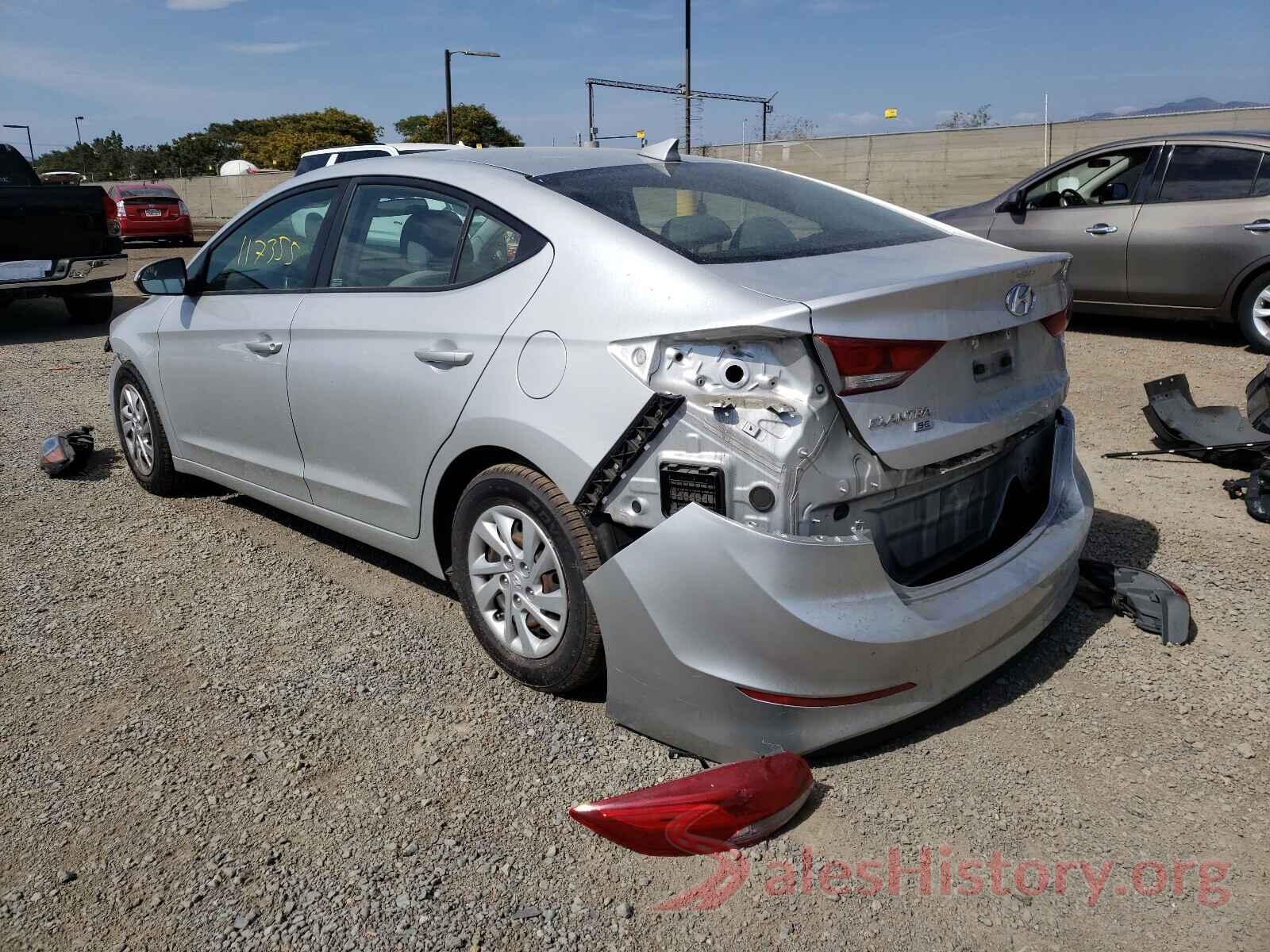 5NPD74LF2HH188572 2017 HYUNDAI ELANTRA