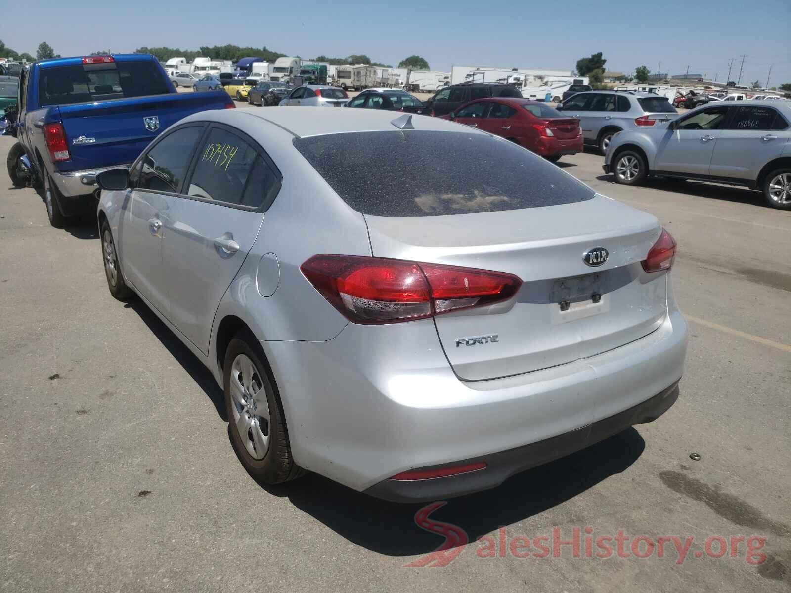 3KPFK4A73HE120367 2017 KIA FORTE