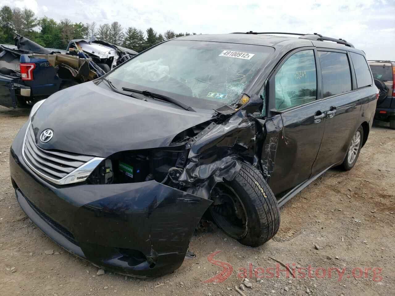 5TDYK3DC2GS699710 2016 TOYOTA SIENNA