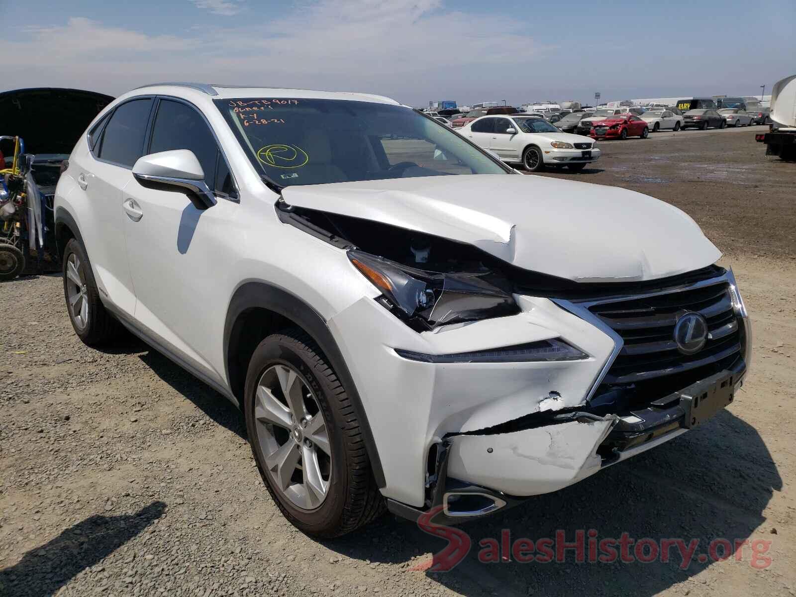 JTJBJRBZ0H2055910 2017 LEXUS NX