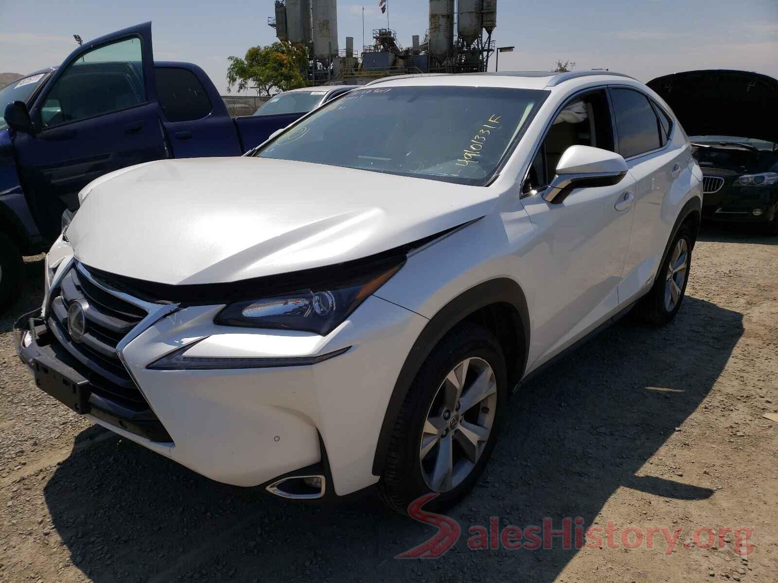 JTJBJRBZ0H2055910 2017 LEXUS NX