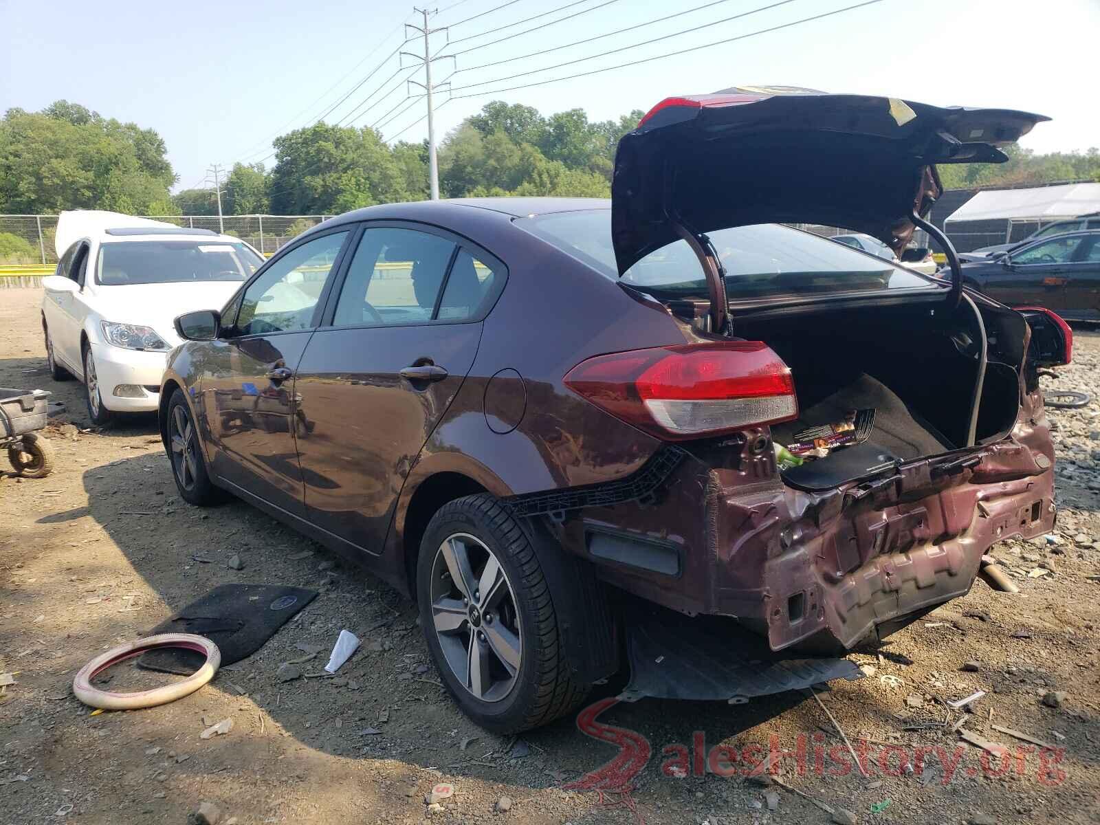 3KPFL4A70JE193828 2018 KIA FORTE