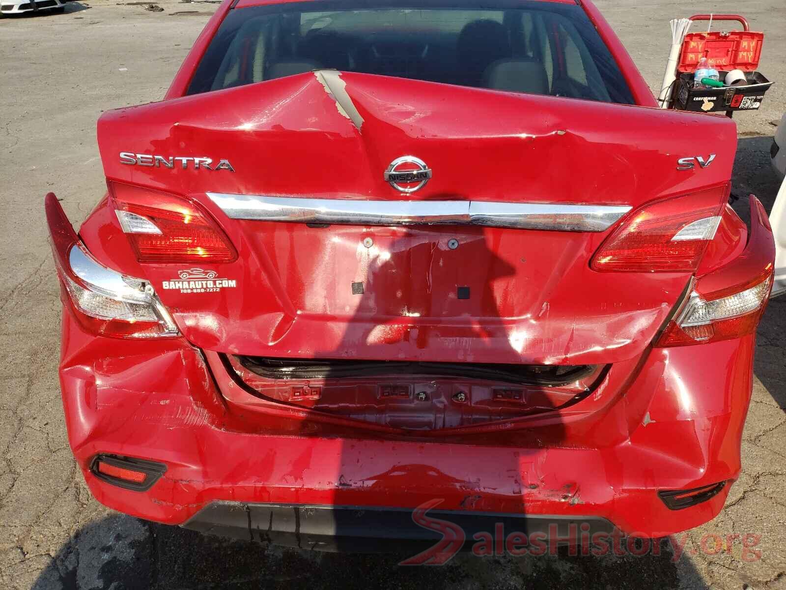 3N1AB7AP9HL693753 2017 NISSAN SENTRA